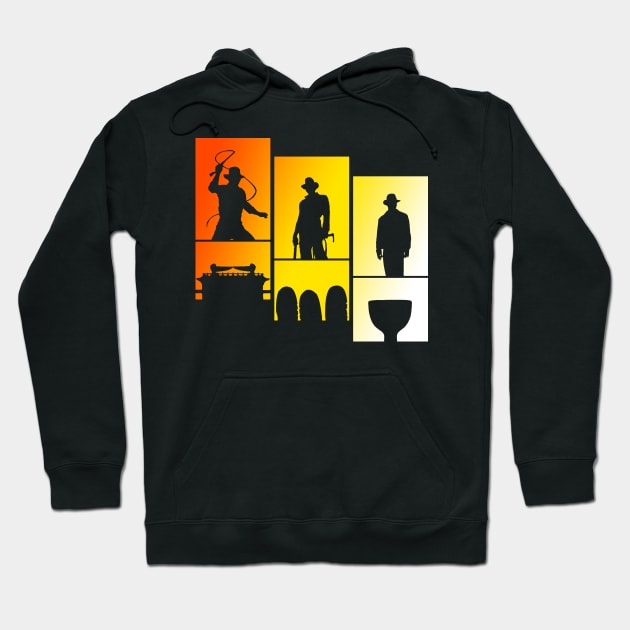 Indy Trilogy Hoodie by Nosirrah